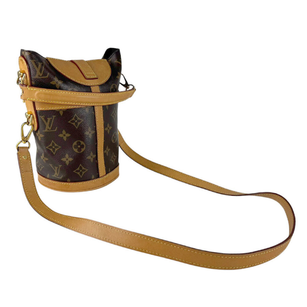 LOUIS VUITTON Brown Monogram Canvas Shoulder Bag - Picture 11 of 14